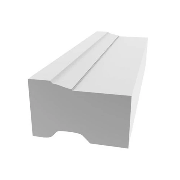 PVC paver mould used in concrete casting showing the cavity geometry and sidewall profile of a rigid plastic form designed for repeated cement paver production cycles PVC paver mould used in concrete casting showing the cavity geometry and sidewall profile of a rigid plastic form designed for repeated cement paver production cycles
